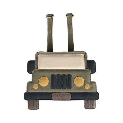バックパック リュックサック キッズ ベビー ジープ レザー ドンシェ 車 Bazzie Backpack Jeep DONSJE 【国内正規 ...