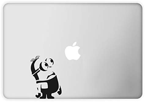 Fusion Graphix Minions Small Laptop skin Stickers (Black) : Amazon.in ...