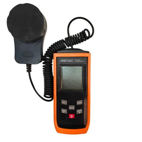 VAR TECH V6610 Digital Light Meter/Lux Meter - 200,000 Lux Range ...
