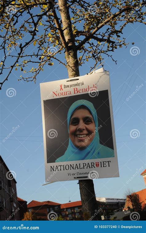 DANISH PEOPLE PARTY and NATIONAL PARTIES POSTER Editorial Image - Image ...