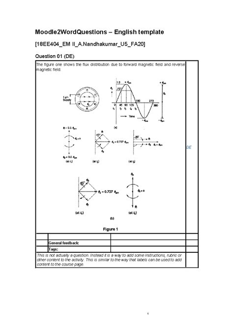 22EE303 U4 FA5 - MCQ ON INDUCTION MOTOR - Moodle2WordQuestions ...