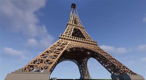 Eiffel Tower Minecraft Tutorial Commentary 的图像结果