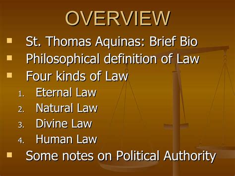 Law (Aquinas) | PPT