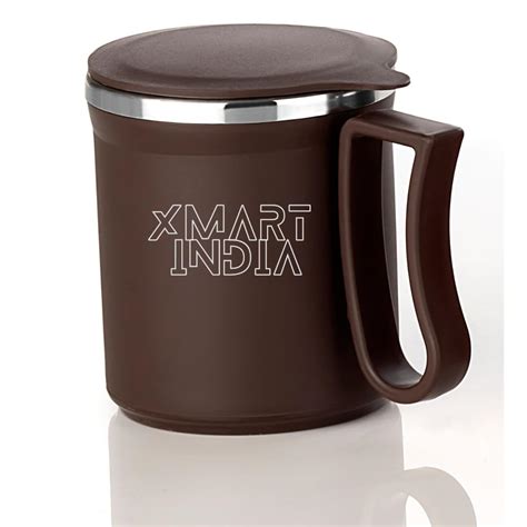 Buy XMART INDIA Coffee Mug Vaccum Insulated Cup Comes with Styling Lid ...