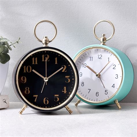 Buy Casablanca Quete Metal Table Clock - 11cm from Home Centre at just ...