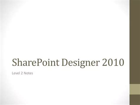 Image result for SharePoint 2010 Designer Tutorial