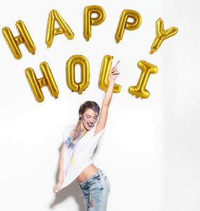 Flipkart.com | gorgeous moment Solid holi theme party ballooon decor ...