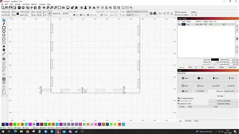 Image result for Lightburn Program Laser-Cut Box