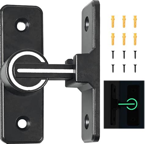 Amazon.com: Gtouse 90 Degree Barn Door Lock Barn Sliding Barn Door ...