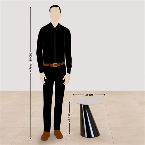 Buy Marcello Glass Top End Table - Beige and Black from Home Centre at ...