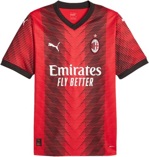 Amazon.com: PUMA Men's AC Milan Home Jersey 23/24 (as1, Alpha, l ...