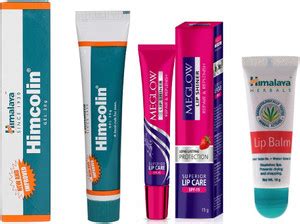 HIMALAYA Himcolin gel 30g + LIp balm 10g and LIp shiner 15g Price in ...