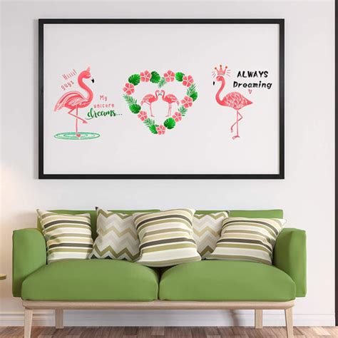 IVANA'S 9 Pieces Large Size Flamingo Stencils 12 x 12 Inch Reusable ...