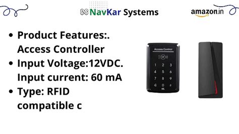 Watch Navkar Systems RF Access, Slave RF, EM Lock 600 Lbs on Amazon Live