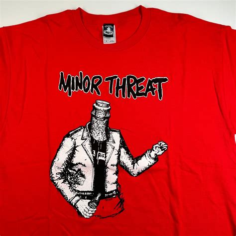 Vintage 2000s Minor Threat Shirt XL Bottled Violence – Madd Vintage
