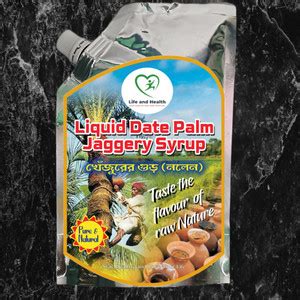 Life and Health Date Palm Jaggery Syrup Liquid Jaggery Price in India ...