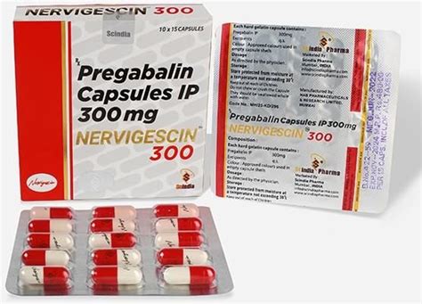 Nervigescin 300mg Capsules Manufacturer, Supplier from Mumbai