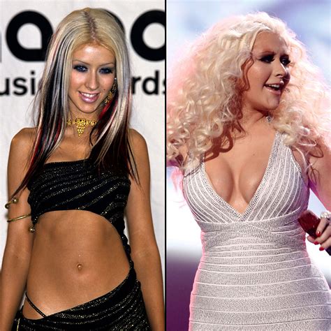 Christina Aguilera Then And Now