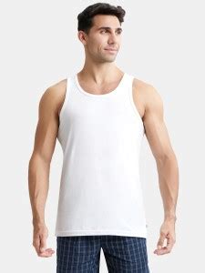 JOCKEY Men Vest - Buy WHITE3 JOCKEY Men Vest Online at Best Prices in ...