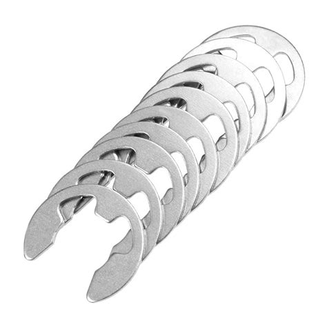 uxcell 30mm External Circlips C-Clip Retaining Snap Rings 304 Stainless ...