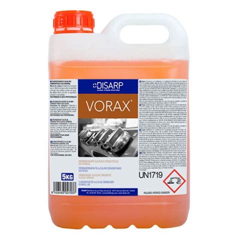 Desengrasante alcalino Vorax de DISARP – Cuido Mi Negocio