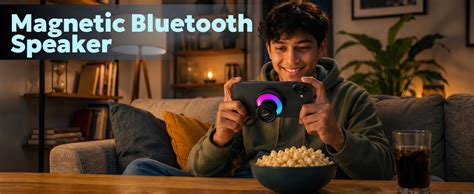 TEMPT Cameo Bluetooth Speaker | Magnetic Stick-On Design | 6W Powerful ...