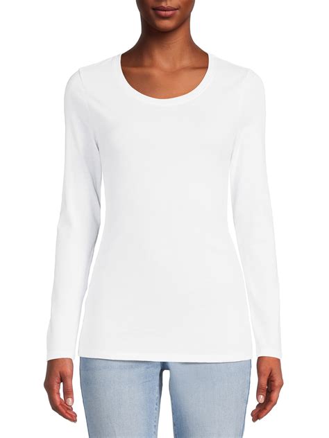 No Boundaries Juniors' Long Sleeve Tee - Walmart.com