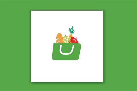 Shop Grocery Bag Logo 的图像结果