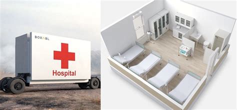 This Temporary Hospital Can Be Folded And Carried Anywhere - MobyGeek.com