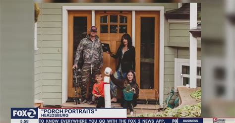 California photographer taking porch portraits to document this strange ...