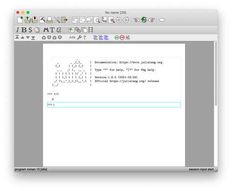 Julia Programming Language 的图像结果