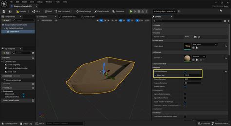 Image result for Unreal Engine Water Buoyancy Tutorial