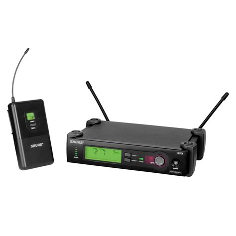 SLX14/LC - इंस्ट्रूमेंट वायरलेस सिस्टम - Shure undefined
