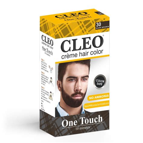 Cleo One Touch - Men's Beard Color | Moustache & Sideburns | Easy and ...