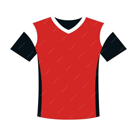 A red and black shirt with a white collar and a black and red shirt ...