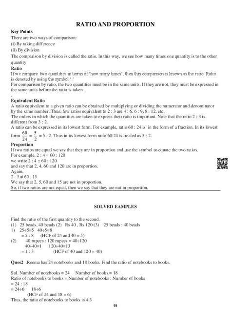 Image result for Class 6 Math.ratios