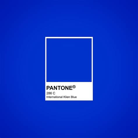 Pantone 286, Pantone Azul, Pantone Colour Palettes, Pantone Color, Yves ...