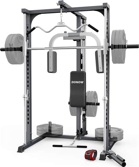 Amazon.com: DONOW Smith Machine, Power Rack Squat Rack Power Cage Home ...