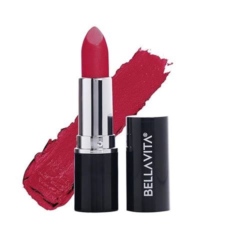 Buy BELLAVITA Comfort Matte Bullet Lipstick| Intense Colour| Creamy ...