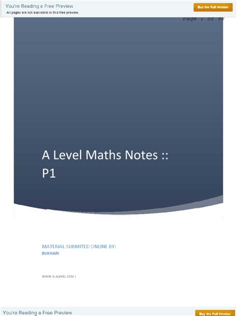 Image result for Maths a Level Notes