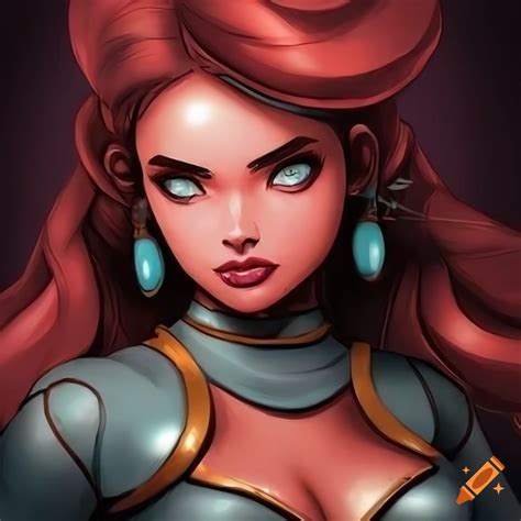 Illustration of mazinger pilot jasmine