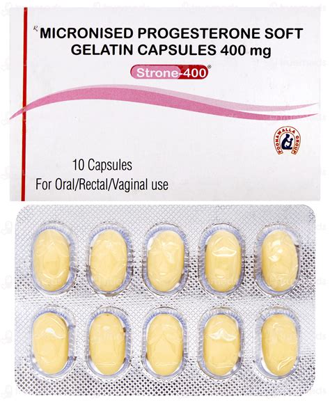 Strone 400 MG | Order Strone 400 MG Capsule Online at Truemeds