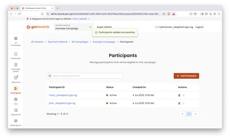 GovRewards User Guide
