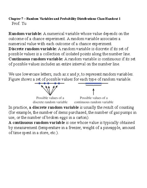 Statistics Random Variables 的图像结果