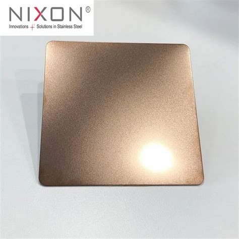 Stainless Steel PVD Coated Sheets - Stainless Steel Gold Bead Blast ...