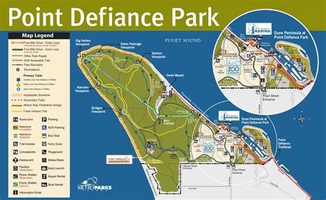 Five Mile Drive and Trails - Parks Tacoma