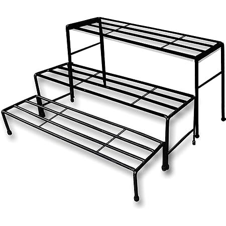 NAYAB 3 Teir Rectangular Plant Stands for Shelf Rack Flower Pot Holder ...