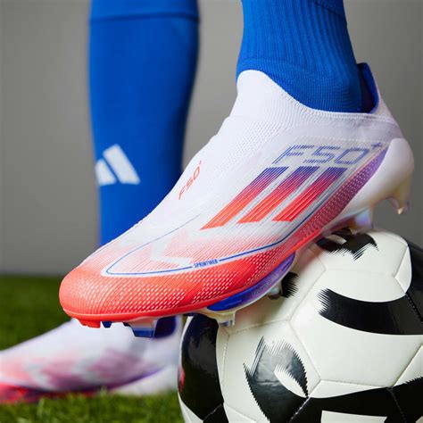 Boots - F50+ Firm Ground Boots - White | adidas Kuwait