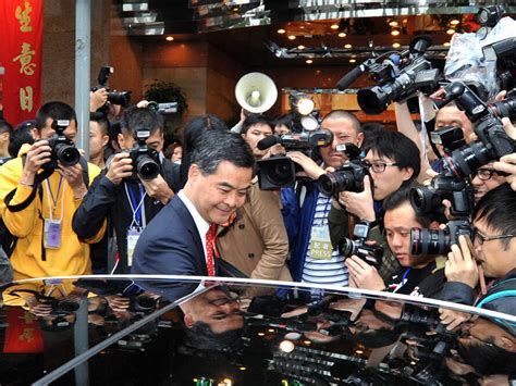 Race For Hong Kong's Next Leader Heats Up : NPR