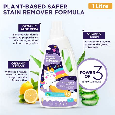 Trumom USA Detergent Organic Baby Clothes | 100% Herbal Ingredients ...